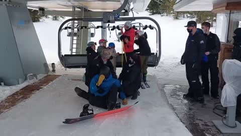 Maskless Snowboarder Gets ATTACKED In Ontario