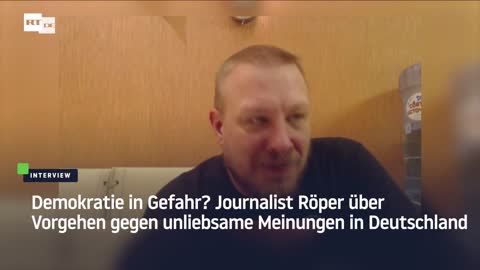 Thomas Röper zum Thema Demokratie und Meinungsfreiheit in DLand und der EU