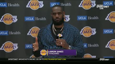 LeBron James questions why the media asked him about Kyrie Irving sharing a movie controversy