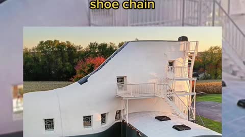 Check out this shoe house