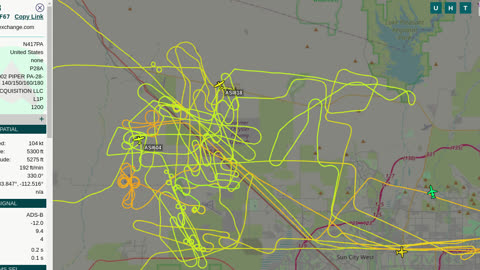 Mormons MAFIA in bed with CHINA - gang banging US60 and WIttmann AZ - N745PA N417PA