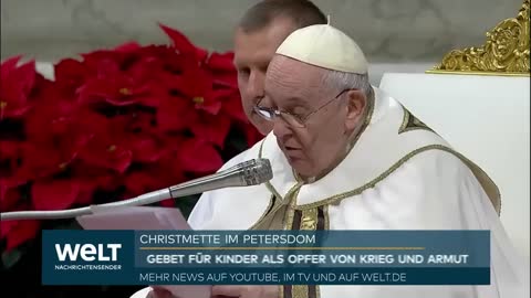 UKRAINE-KRIEG: Entsetzen nach russischem Angriff auf Cherson - Papst geißelt Krieg & Machtstreben