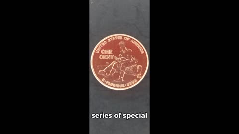 Special edition Lincoln Memorial penny