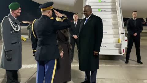 US Secretary of Defense Lloyd Austin arrived in Ramstein, where Ukraine's allies will discuss