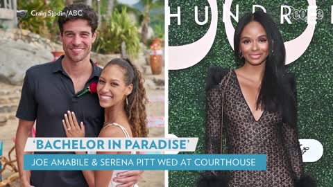 'Bachelor in Paradise' Couple Joe Amabile and Serena Pitt Are Married PEOPLE