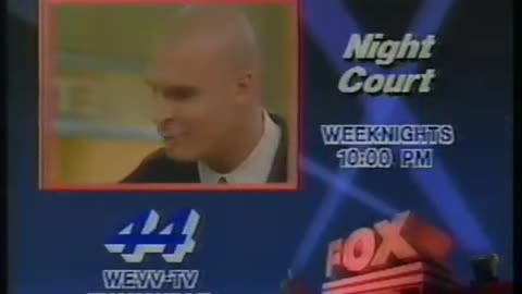 June 29, 1989 - Fox 44 Evansville 'Night Court' Promo & 'Family Ties' Bumper