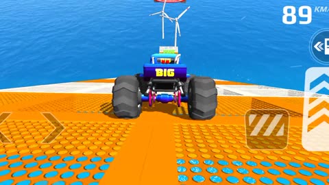 Car racing game video