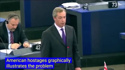 Nigel Farage in 2014 warning EU about war with Russia