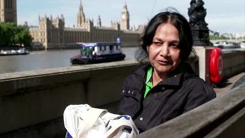 Meet the woman first in line to see Queen's coffin