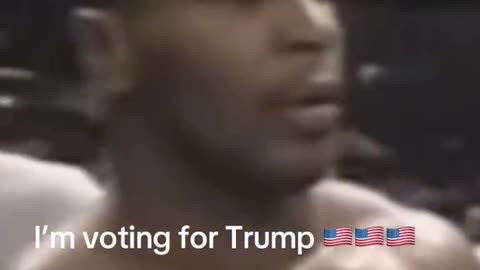 Mike Tyson - Voting for trump