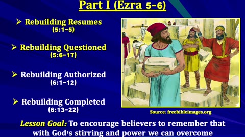 Ezra Lesson-07: Rebuilding Revival - Part I