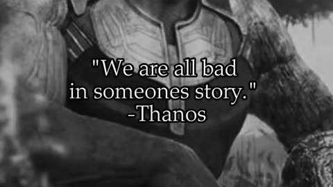 Villain Quotes that go really deep.