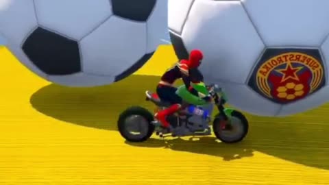 Spiderman New Stunt Race For Car Racing Challenge #116