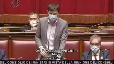 Francesco Forciniti al parlamento 15 Dicembre 2021