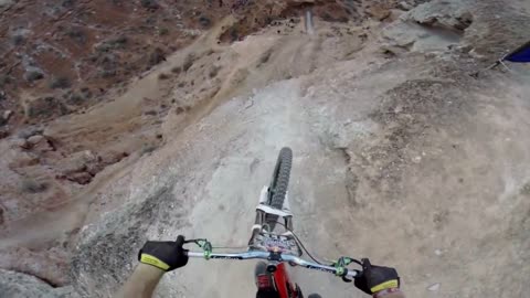 GoPro: Backflip Over 72ft Canyon - Kelly McGarry Red Bull Rampage 2013