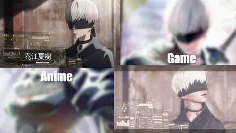 Nier Automata anime comparison | 2017 vs 2022