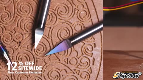 SpeTool V groove engrave bits - New Customer Exclusive 12% OFF