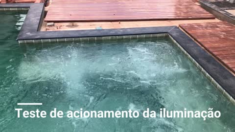 Automação de Piscina wi-fi Alexa