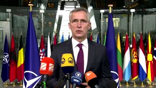 Stoltenberg: Russia continues military build-up