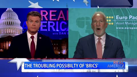 REAL AMERICA - Dan Ball W/ Peter Schiff, BRICS Nations To Blunt Western Dominance