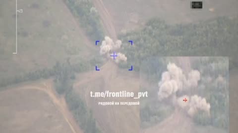 🇷🇺🇺🇦 Destruction of the Ukrainian 122-mm self-propelled gun