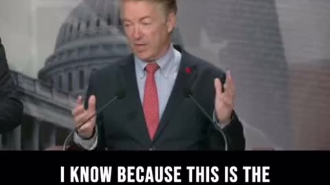 Rand Paul: "The system is not working"