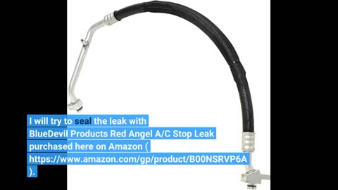 Universal Air Conditioner HA 112016C A/C Refrigerant Discharge Hose