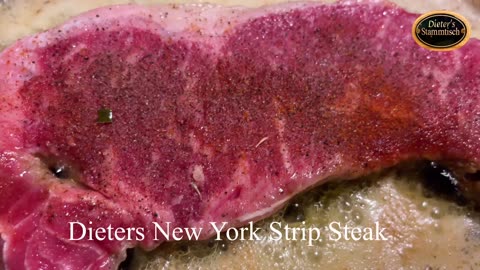 Dieters NY Strip Steak Cooking 🥩 German Style