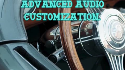 Install a sound processor for advanced audio customization.