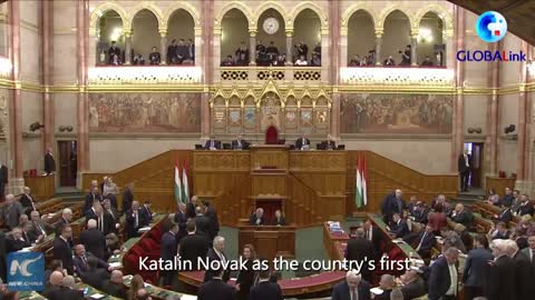 GLOBALink | Hungarian parliament elects Katalin Novak as president