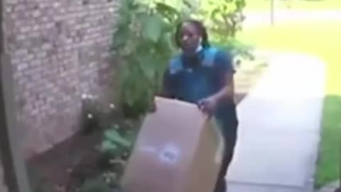 Terrible Amazon Delivery Woman