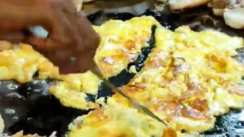 Best Shami Egg Burger Super Fast Cooking Skills _ Shami Burger Recipe _ #Shorts