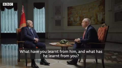 10 minutes of Lukashenko mauling the BBC