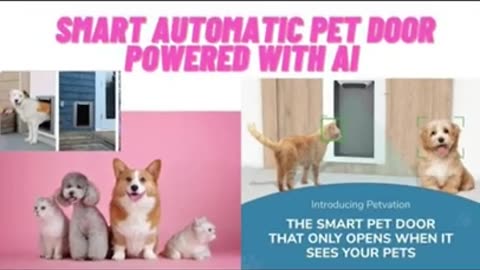 Petvation-_The_Smart_Automatic_Pet_Door_Powered_with_AI_#shorts(0)