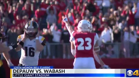 November 11, 2023 - WTTV Highlights of 129th Monon Bell Classic