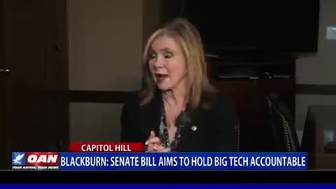 2020, Blackburn- Senate bill aims to hold Big Tech accountable