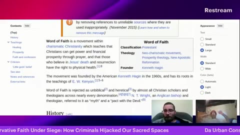 Da Urban Conservative Faith Under Siege: How Criminals Hijacked Our Sacred Spaces