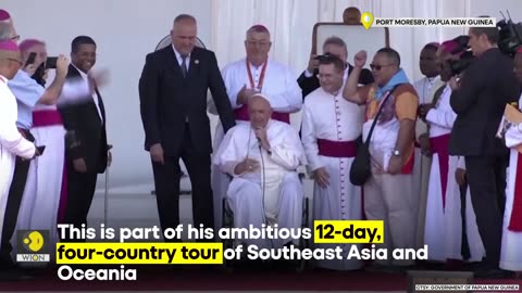 Pope Francis visits Papua New Guinea: 10,000 young people attended Pope's event | WION Originals