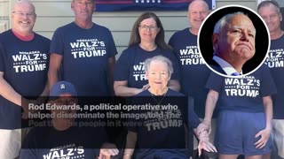 Tim Walz’s family members go viral as they pose in ‘Walz’s for Trump’ shirts