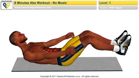 Home Abs Workout in 8 Minutes