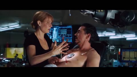 Changing The Arc Reactor "Is It Safe?" Scene - Iron Man (2008) Movie CLIP HD