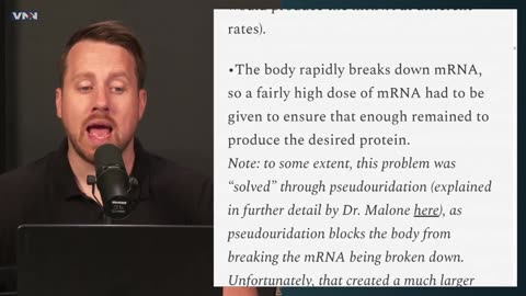 Dangerously high mRNA dose has unleashed devastating consequences