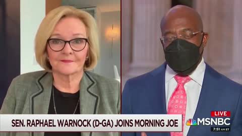 Claire McCaskill and Raphael Warnock Discuss 'Saving' Republicans