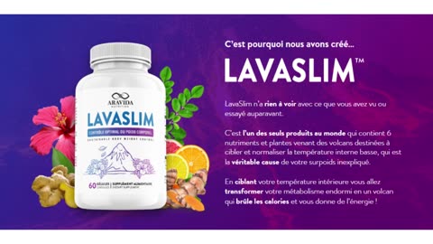 Introducing "Lavaslim" The ultimate weight loss solution.