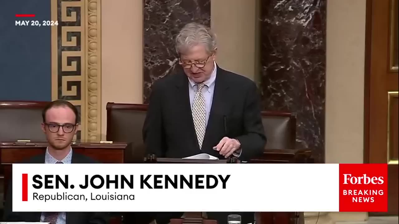 Breaking John Kennedy Speech Jaw Dropping Outrageous Misconduct ...