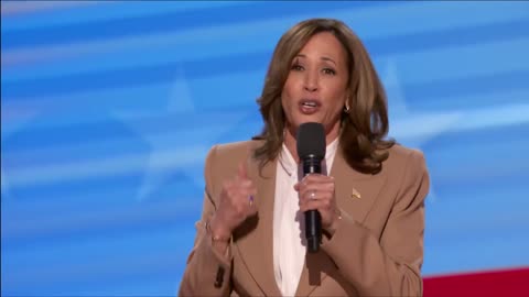 Vice President Kamala Harris Makes Surprise Appearance at DNC (Day 1)