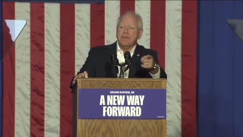 Weirdos Chant "We're Not Eating Cats" at Walz Rally