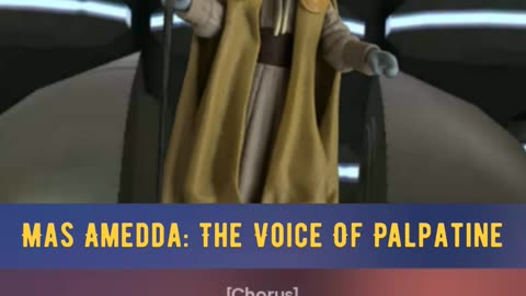 Star Wars - "Mas Amedda: The Voice Of Palpatine" Music Video