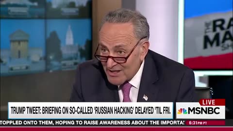 MAKE NO MISTAKE THIS IS CHUCK SCHUMER THREATENING TRUMP