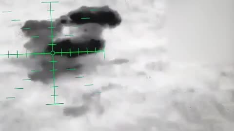 Russian Drone Repeatedly Attempting to Bring Down Ukrainian Heavy Bomber Drone